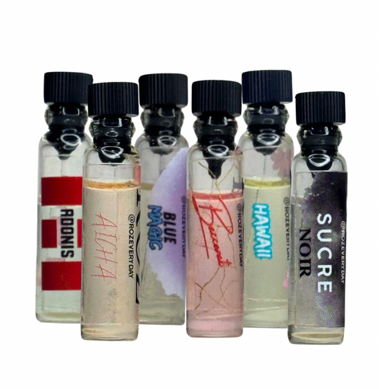 ROZ Perfume Discovery Set – 6 x 1ml Samples