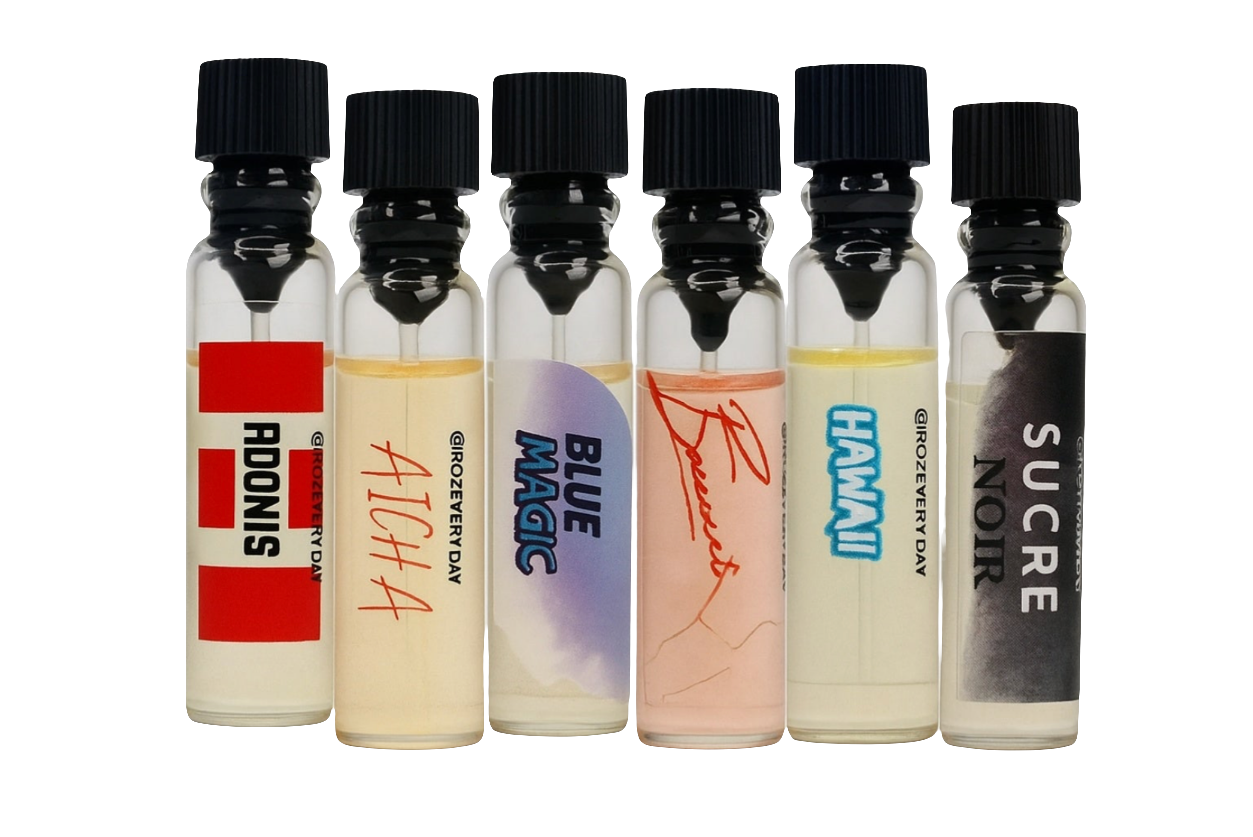 ROZ Perfume Discovery Set – 6 x 1ml Samples